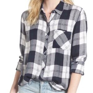 Rails Hunter Plaid in Midnight Pine XS